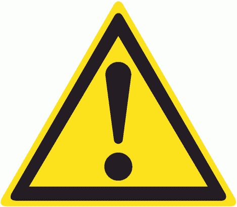 Знак W09 Внимание. Опасность (прочие опасности)