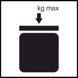 Знак Штабелирование ограничено