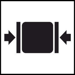 Знак Зажимать здесь