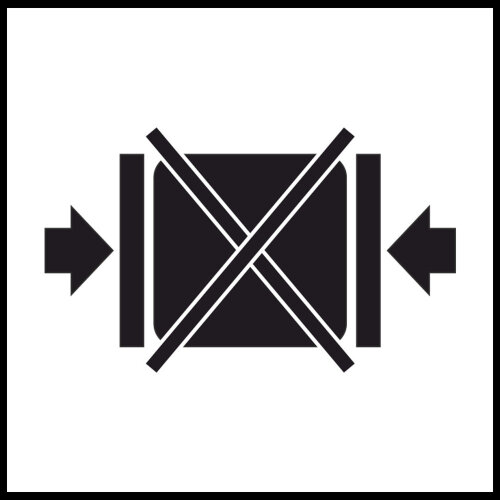 Знак Не зажимать