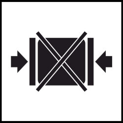 Знак Не зажимать