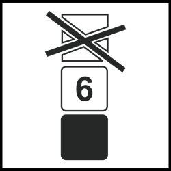 Знак Предел по количеству ярусов в штабеле