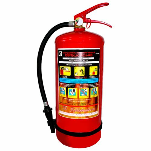 Воздушно-пенный огнетушитель ОВП-4