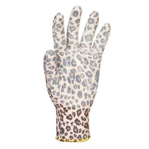 Перчатки DOG Садовые Желтый леопард