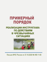 Примерный порядок реализации инструктажа по действиям в чрезвычайных ситуациях