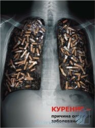 Комплект социальных плакатов (против курения, наркомании, алкоголизма), 3 штуки