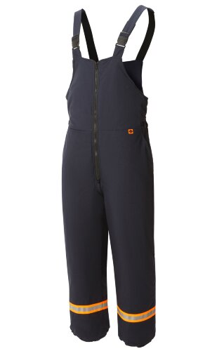 Костюм для защиты от электродуги и нефти утепленный темно-синий василек