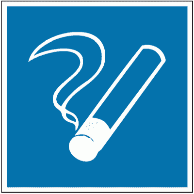 Знак D03 Место курения