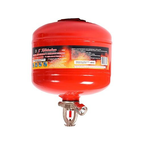 Модуль порошкового пожаротушения МПП-2,5 с исп. механизмом (Ярпожинвест)