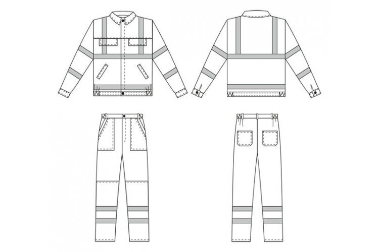 Костюм рабочий Магистраль с брюками