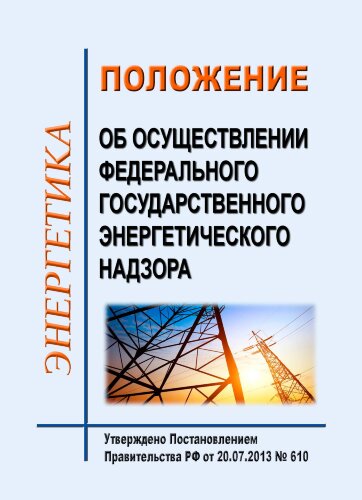 Положение об осуществлении федерального государственного энергетического надзора