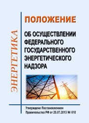 Положение об осуществлении федерального государственного энергетического надзора