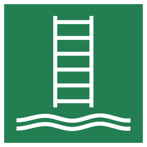 Знак E053 Посадочная лестница