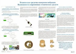 Плакат: Технические средства измерения вибрации. Возможности современных технических средств (лист 22)