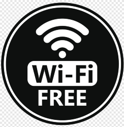 Знак Wi Fi Free бесплатная зона интернет