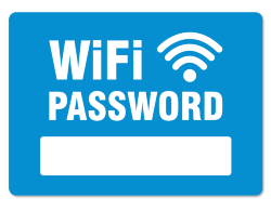 Знак Wi Fi пароль