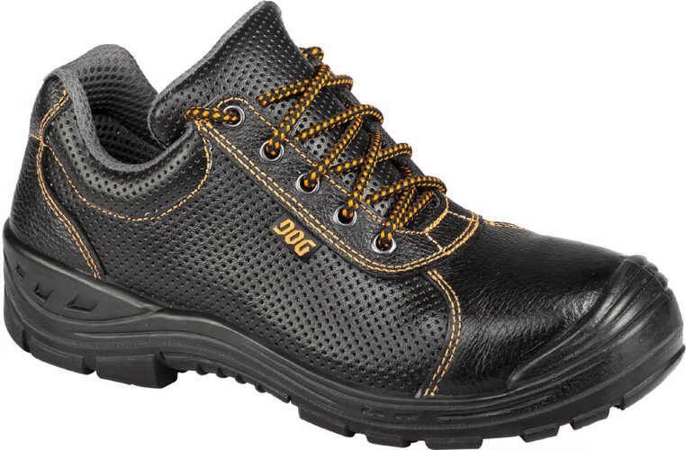 Полуботинки кожаные DOG А117 КП перфорированные