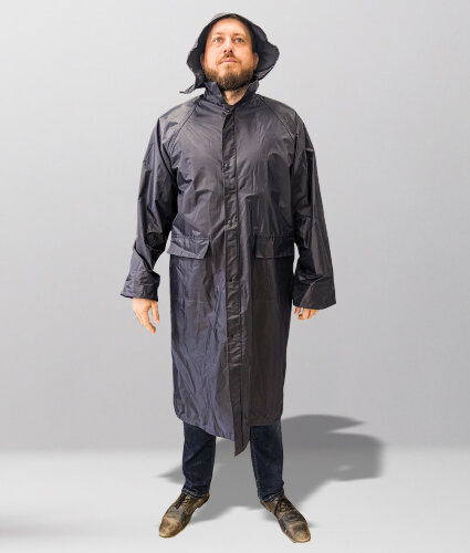 Плащ влагозащитный полиэстр цвет Синий