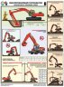 Плакат Одноковшовый экскаватор. Безопасность земляных работ — к-т из 4 л формат А2+ (465*600 мм)