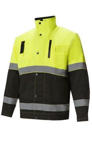 Костюм "Премиум" летний черный с лимонным