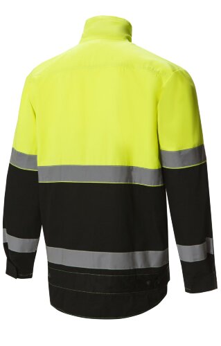 Костюм "Премиум" летний черный с лимонным