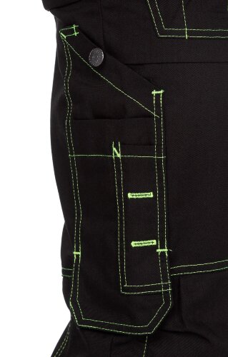 Костюм "Премиум" летний черный с лимонным