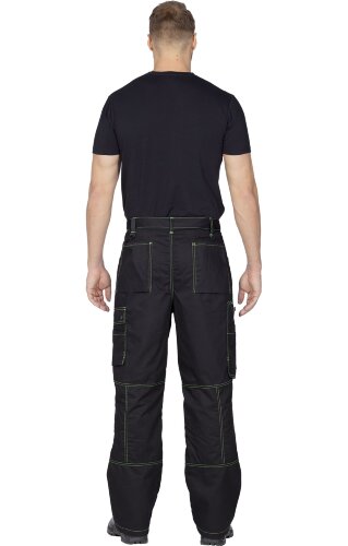 Костюм "Премиум" летний черный с лимонным