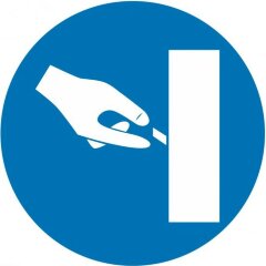 Знак M37 Отключите неработающее оборудование