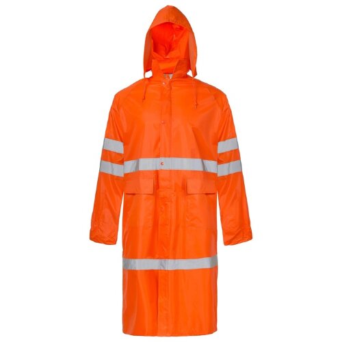 Плащ влагозащитный полиэстр цвет сигнальный