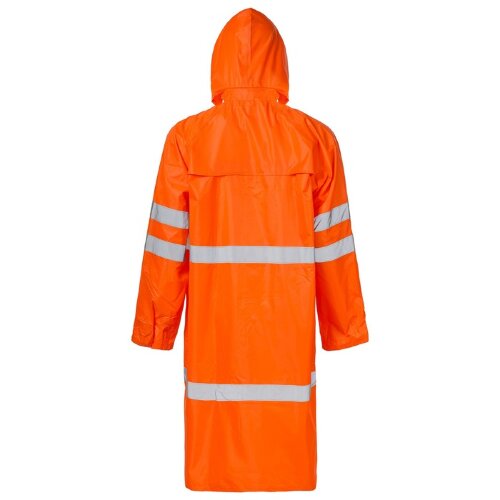 Плащ влагозащитный полиэстр цвет сигнальный