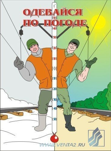 Комплект плакатов: Безопасность труда на железнодорожном транспорте, 10 штук