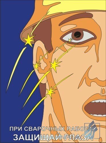Комплект плакатов: Сварочные работы, 10 штук