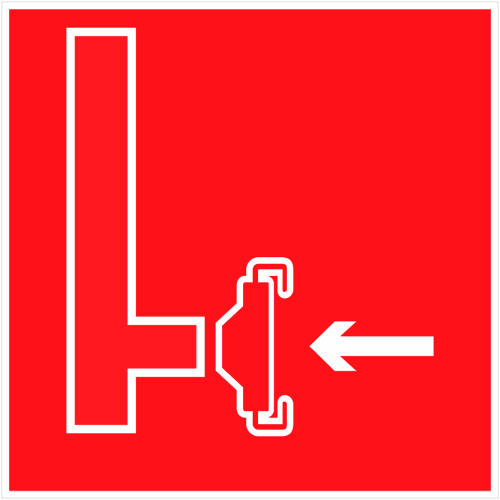 Знак F08 Пожарный сухотрубный стояк