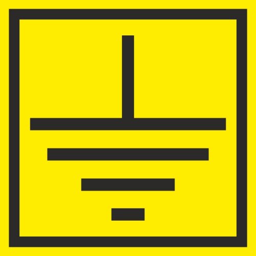 Знак Т26-01 Заземление