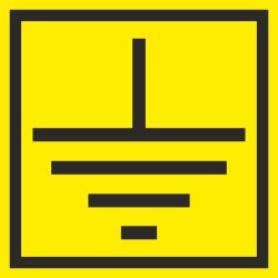 Знак Т26-01 Заземление