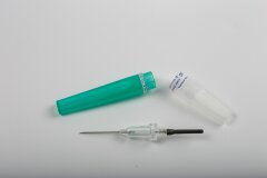 Игла трубчатая двусторонняя 21G с визуальной камерой типа FB (0.8*38)