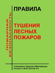 Правила тушения лесных пожаров