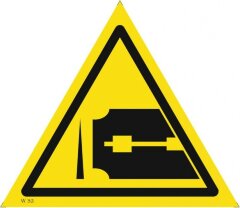 Знак W32 Осторожно. Острые (режущие) предметы