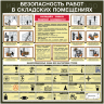 Плакат "Безопасность работ в складских помещениях" А2