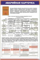 Плакат: Аварийная карточка (осн. на ЦМ-407)
