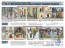 Комплект плакатов "Безопасность в чрезвычайных ситуациях" А2, 3 листа