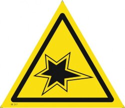 Знак W37 Осторожно. Газовые работы