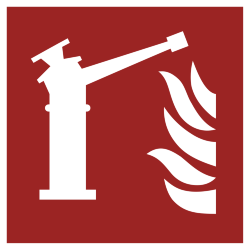 Знак F015 Пожарный гидрант (Лафетный ствол)