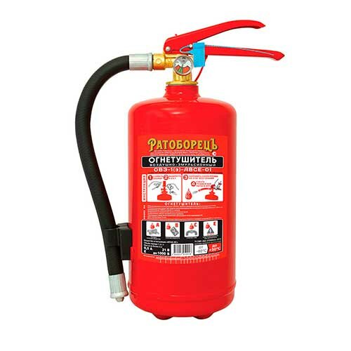 Огнетушитель ОВЭ-1(з)-АBCE-01 (Ратоборец)