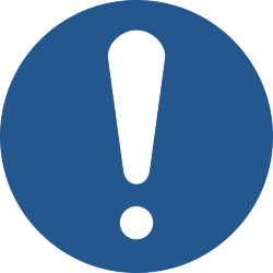 Знак M001 Общий знак обязательного действия