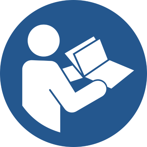 Знак M002 Обратиться к инструкции руководству/буклету