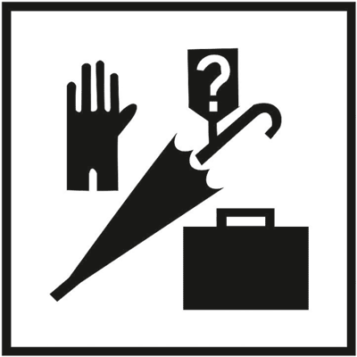 Знак PP49 Бюро находок. Утерянные и найденные вещи