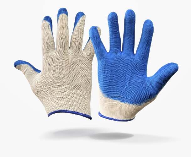 Перчатки рабочие нейлоновые с нитриловым покрытием Эконом тип 1