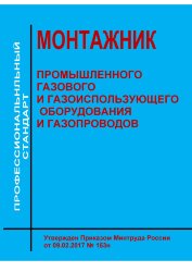 Профессиональный стандарт "Монтажник промышленного газового и газоиспользующего оборудования и газопроводов"