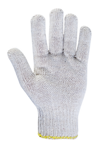 Перчатки рабочие х/б белые 5 нитей